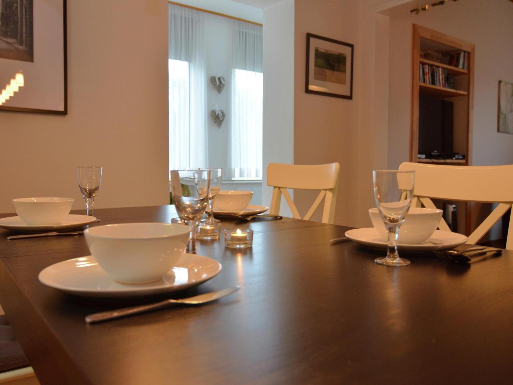 Spacious Apartment In Weser Uplands With Garden バート・ピルモント エクステリア 写真